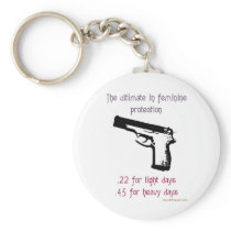 The Ultimate In Feminine Protection Keychain