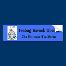 The Ultimate Tea Party Bumper Sticker bumper stickers