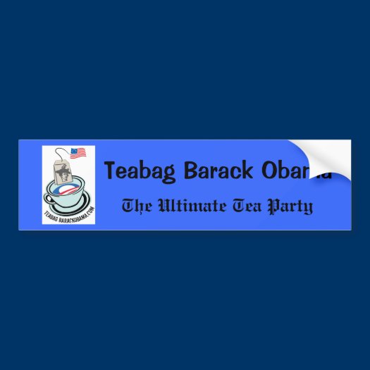 The Ultimate Tea Party Bumper Sticker bumper stickers