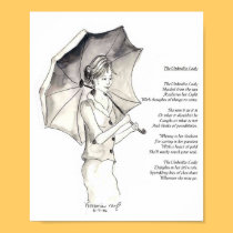 The Umbrella Lady posters by victoriaray The Umbrella Lady posters