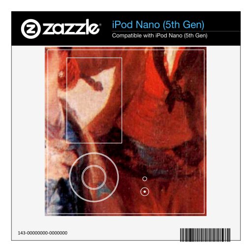 The Umbrellas by Francisco de Goya Skins For The iPod Nano