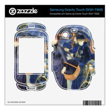 The umbrellas by Pierre Renoir Samsung Gravity Touch Skins