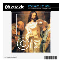 The unbelieving Thomas by Rembrandt Decals For The iPod Nano