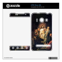 The unbelieving Thomas by Rembrandt Decals For HTC Evo 4G