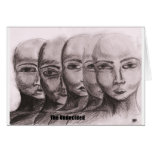 The undecided(with captions) greeting cards