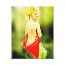 The Undressing of Beauty! Canvas Prints