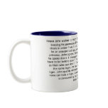 The Unexpected Tiger mugs