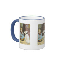 The Unexpected Visitor - Pearline Boy With Dog Mug