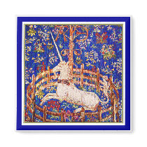 "The Unicorn in Captivity" Fridge Magnet