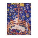 "The Unicorn in Captivity" postcards