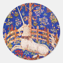 "The Unicorn in Captivity" Stickers