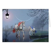 The Unicorns Greeting cards