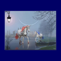 The Unicorns postcards by gothicwind The Unicorns postcards