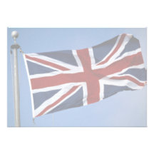 The Union Jack, England Custom Announcement