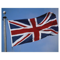 The Union Jack, England Flyer Design