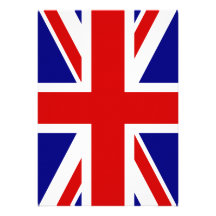 The Union Jack Flag Custom Announcement
