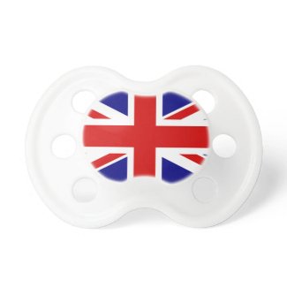 The Union Jack Flag Pacifiers