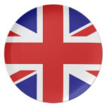 The Union Jack Flag Plates