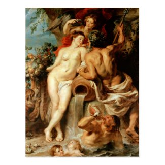 The Union of Earth and Water Peter Paul Rubens Post Cards