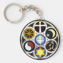 The Unitarian Universalist Church Rockford, IL Keychains