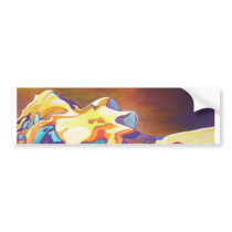 The United Colours of Orgasm bumper stickers by taiche The United Colours of Orgasm bumper stickers