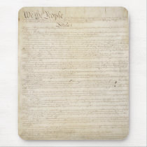 The United States Constitution mousepads