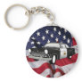 The United States of America 59 vintage Police Car Key Chain