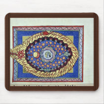 The Universe By Meister Des Hildegardis-Codex (Bes Mouse Pad