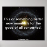The Universe Now Manifests Posters