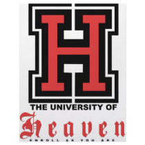 The University of Heaven... letterhead