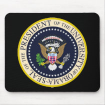 The University of Obama Presidential Seal mousepads