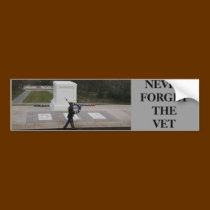 The Unknown Soldier bumper stickers