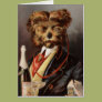 The Upper Class Dog Card
