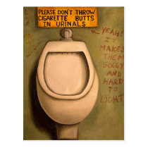 The Urinal postcards