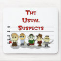 The Usual Suspects mousepads