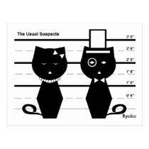 The Usual Suspects Postcard