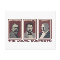 The Usual Suspects Postcards