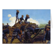 The Utah Light Artillery by Keith Rocco Card