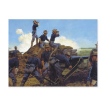 The Utah Light Artillery by Keith Rocco Post Card