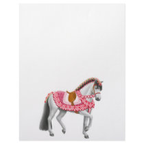 The Valentine Parade Horse Letterhead