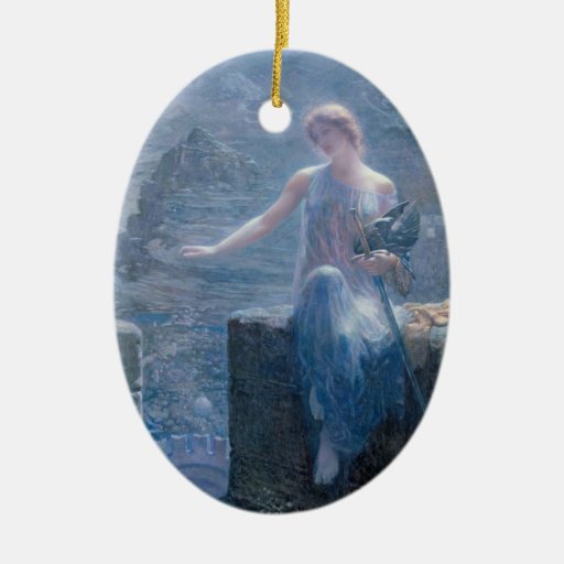 The Valkyrie's Vigil - Ornament
