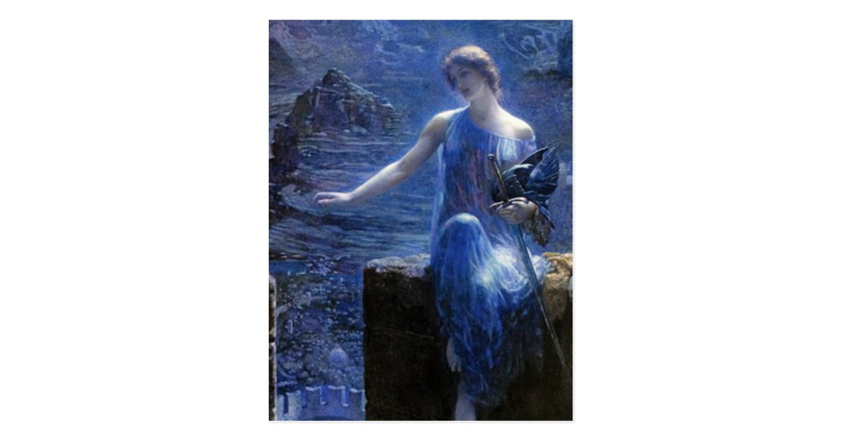 the valkyries vigil postcard zazzle baby postcard