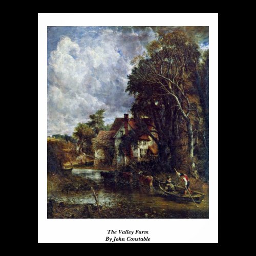 The Valley Farm By John Constable Print