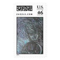 The Veiled Lady . . . postage