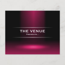 The Venue Presents - Crimson Custom Flyer
