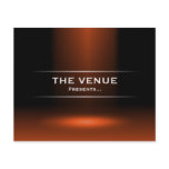 The Venue Presents - Orange Flyers