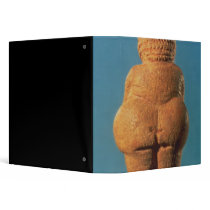 The Venus of Willendorf 3 Ring Binders