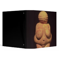 The Venus of Willendorf, Fertility Symbol Vinyl Binder
