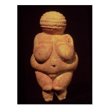 The Venus of Willendorf, Fertility Symbol Post Card