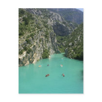 The Verdon Gorge postcards